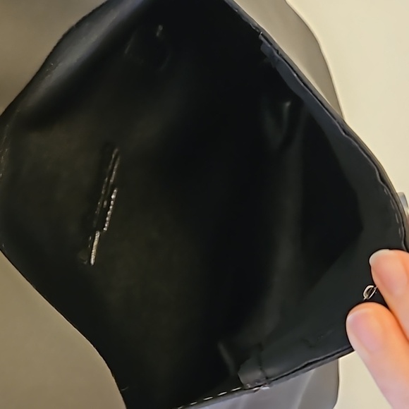 THREADED PEAR Gray Tassel Colorful Guitar Strap Shoulder Mini Bag - Picture 5 of 8